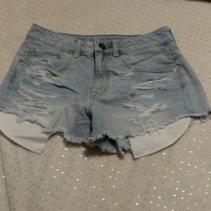 American Eagle High-Rise Jean Shorts